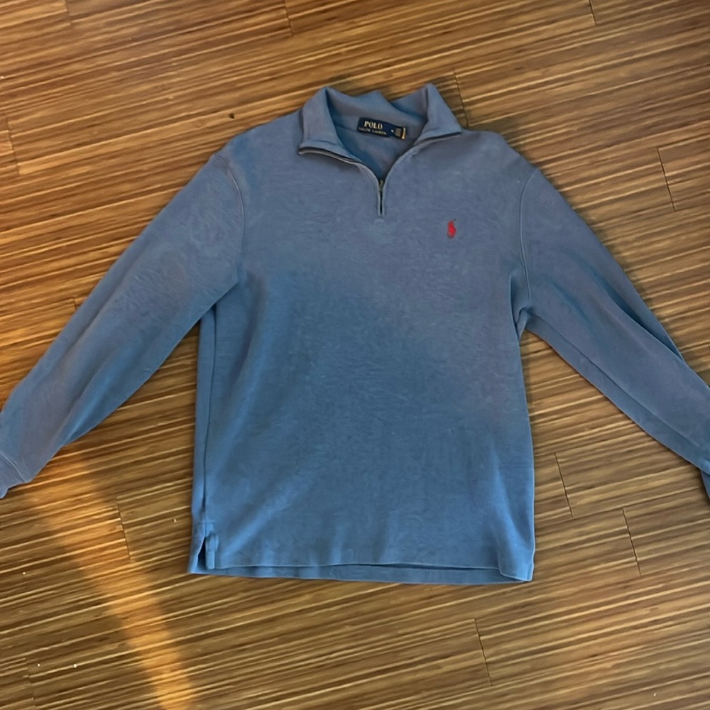 Polo Ralp Lauren Blue Quarter Zip